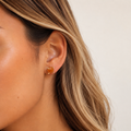 Carnelian Stud Earrings